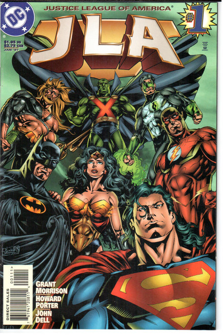 JLA (1997 Series) #1 NM- 9.2 JLA (1997 Series) #1 NM- 9.2