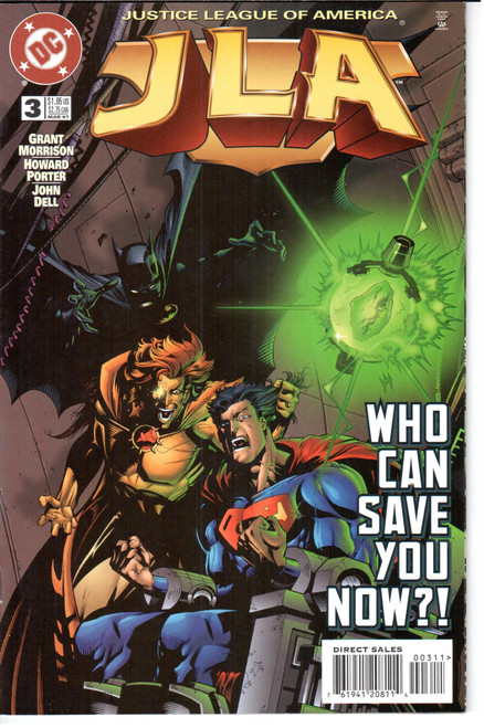JLA (1997 Series) #3 NM- 9.2 JLA (1997 Series) #3 NM- 9.2