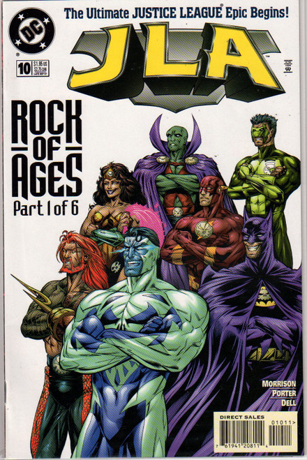JLA (1997 Series) #10 NM- 9.2
