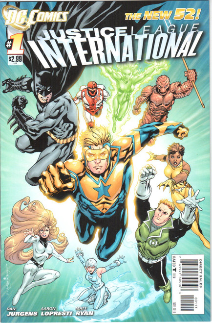 Justice League International (2011 Series) #1 NM- 9.2 Justice League International (2011 Series) #1 NM- 9.2