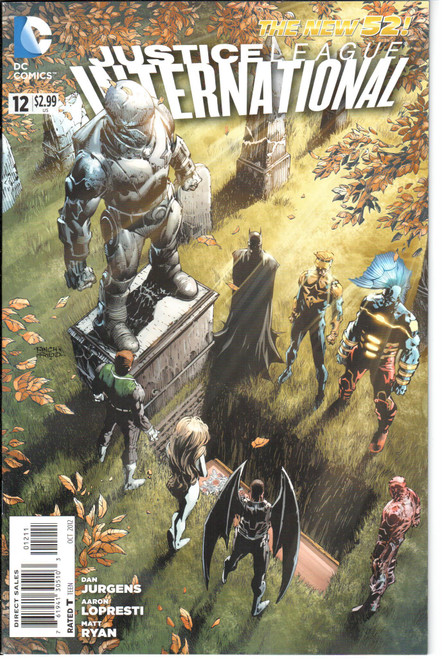Justice League International (2011 Series) #12 NM- 9.2 Justice League International (2011 Series) #12 NM- 9.2