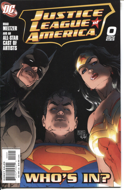 Justice League of America (2006 Series) #0 NM- 9.2
