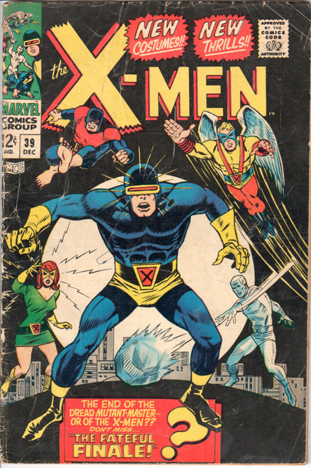 Uncanny X-Men (1963 Series) #39 GD- 1.8