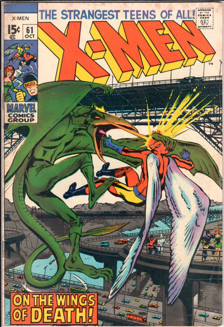 Uncanny X-Men (1963 Series) #61 FN- 5.5 Uncanny X-Men (1963 Series) #61 FN- 5.5