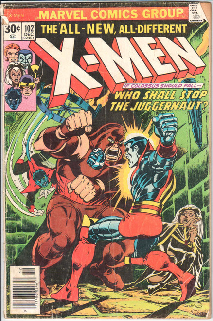 Uncanny X-Men (1963 Series) #102 VG- 3.5 Uncanny X-Men (1963 Series) #102 VG- 3.5