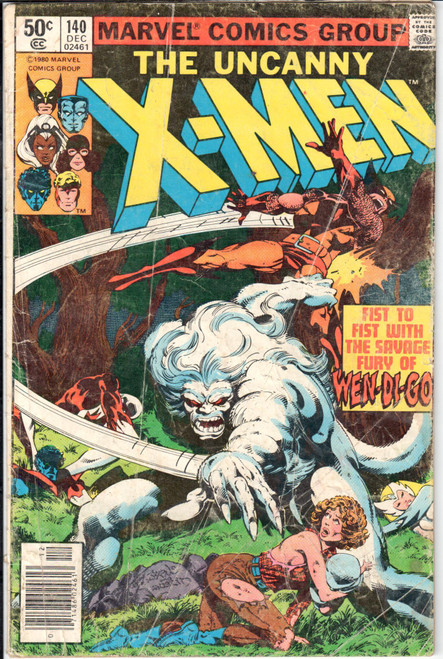Uncanny X-Men (1963 Series) #140 FR 1.0 Uncanny X-Men (1963 Series) #140 FR 1.0