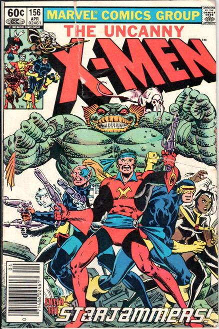 Uncanny X-Men (1963 Series) #156 FR 1.0 Uncanny X-Men (1963 Series) #156 FR 1.0