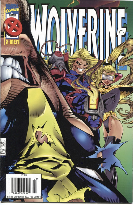 Wolverine (1988 Series) #099 Newsstand Wolverine (1988 Series) #099 Newsstand