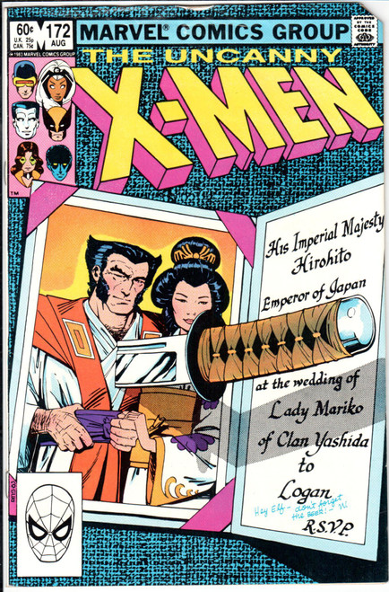 Uncanny X-Men (1963 Series) #172 FN- 5.5 Uncanny X-Men (1963 Series) #172 FN- 5.5