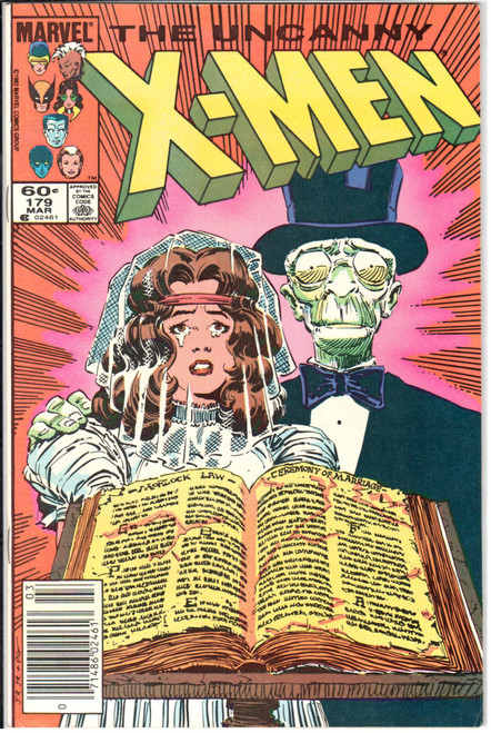 Uncanny X-Men (1963 Series) #179 Newsstand VF/NM 9.0 Uncanny X-Men (1963 Series) #179 Newsstand VF/NM 9.0
