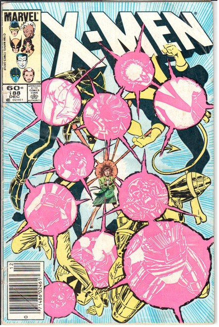 Uncanny X-Men (1963 Series) #188 Newsstand VG 4.0