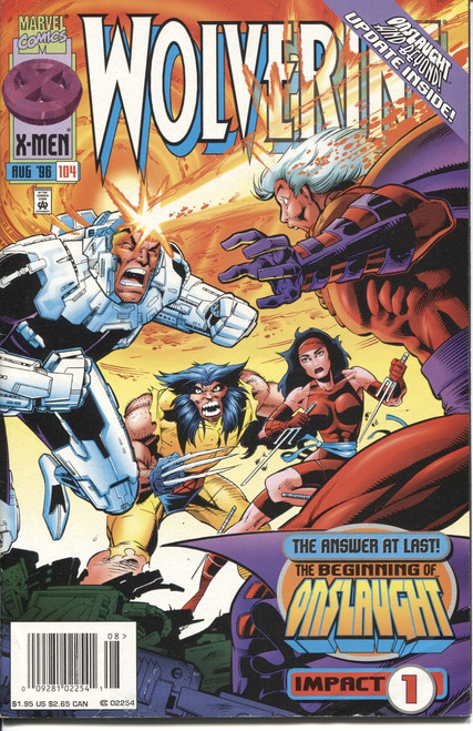 Wolverine (1988 Series) #104 Newsstand Wolverine (1988 Series) #104 Newsstand