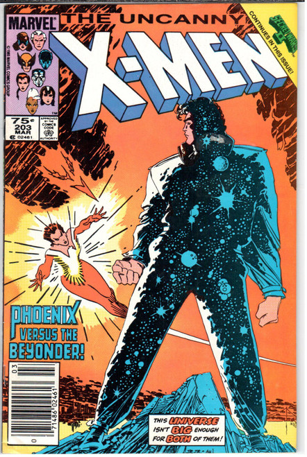 Uncanny X-Men (1963 Series) #203 Newsstand NM- 9.2