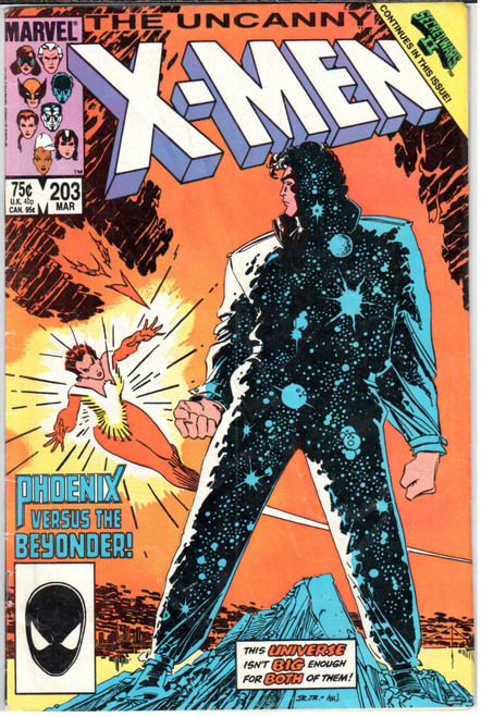 Uncanny X-Men (1963 Series) #203 VG- 3.5 Uncanny X-Men (1963 Series) #203 VG- 3.5