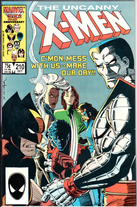 Uncanny X-Men (1963 Series) #210 NM- 9.2