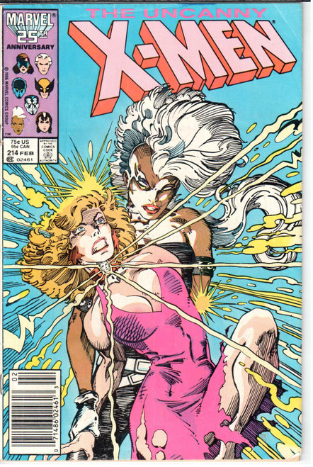 Uncanny X-Men (1963 Series) #214 FN- 5.5