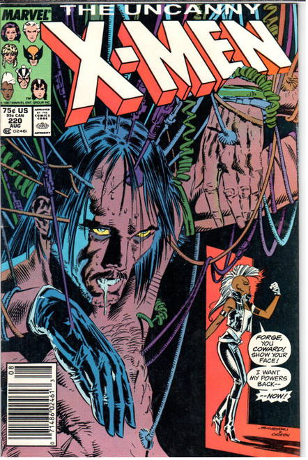 Uncanny X-Men (1963 Series) #220 Newsstand VF 8.0 Uncanny X-Men (1963 Series) #220 Newsstand VF 8.0