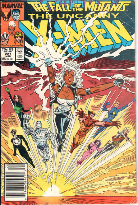 Uncanny X-Men (1963 Series) #227 VG+ 4.5 Uncanny X-Men (1963 Series) #227 VG+ 4.5