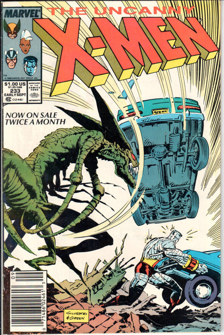 Uncanny X-Men (1963 Series) #233 Newsstand NM- 9.2 Uncanny X-Men (1963 Series) #233 Newsstand NM- 9.2