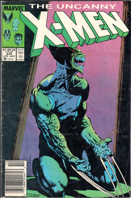 Uncanny X-Men (1963 Series) #234 VG- 3.5 Uncanny X-Men (1963 Series) #234 VG- 3.5