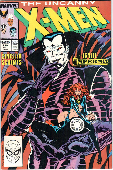 Uncanny X-Men (1963 Series) #239 VF/NM 9.0 Uncanny X-Men (1963 Series) #239 VF/NM 9.0
