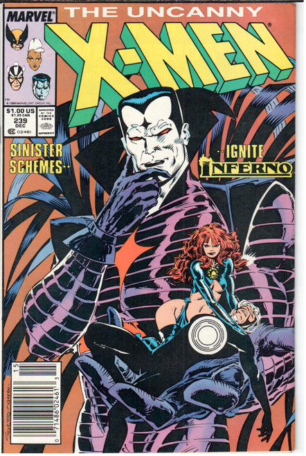 Uncanny X-Men (1963 Series) #239 Newsstand VF/NM 9.0 Uncanny X-Men (1963 Series) #239 Newsstand VF/NM 9.0