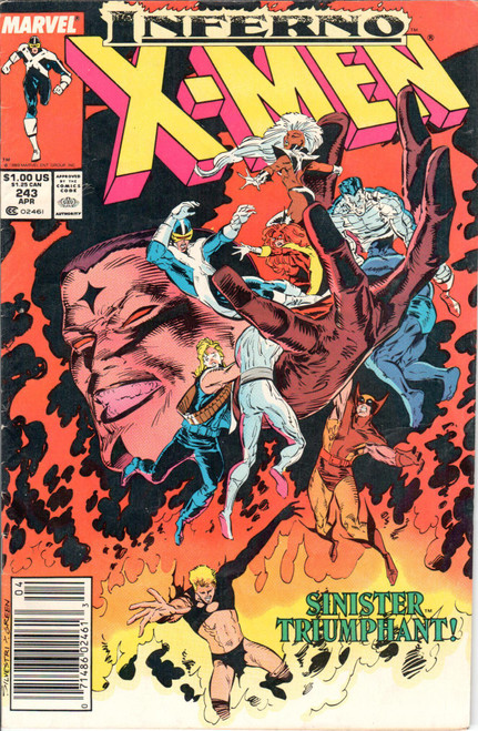 Uncanny X-Men (1963 Series) #243 VF 8.0 Uncanny X-Men (1963 Series) #243 VF 8.0