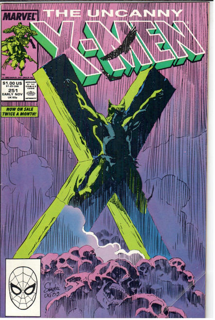 Uncanny X-Men (1963 Series) #251 VF- 7.5