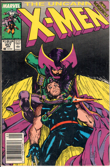 Uncanny X-Men (1963 Series) #257 FN- 5.5 Uncanny X-Men (1963 Series) #257 FN- 5.5