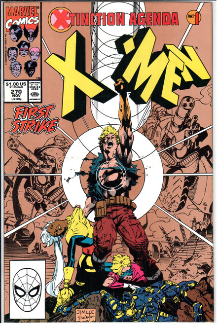 Uncanny X-Men (1963 Series) #270 2nd Print NM- 9.2