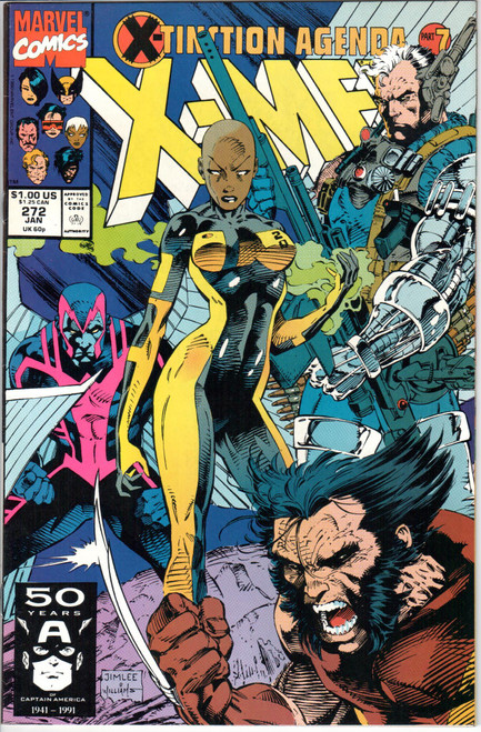 Uncanny X-Men (1963 Series) #272 NM- 9.2
