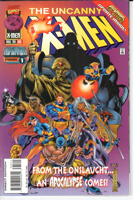Uncanny X-Men (1963 Series) #335 NM- 9.2 Uncanny X-Men (1963 Series) #335 NM- 9.2