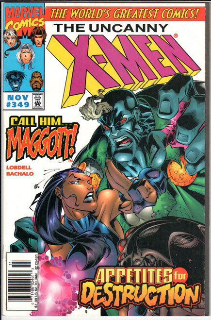 Uncanny X-Men (1963 Series) #349 NM- 9.2 Uncanny X-Men (1963 Series) #349 NM- 9.2