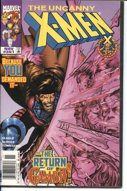 Uncanny X-Men (1963 Series) #361B Newsstand NM- 9.2