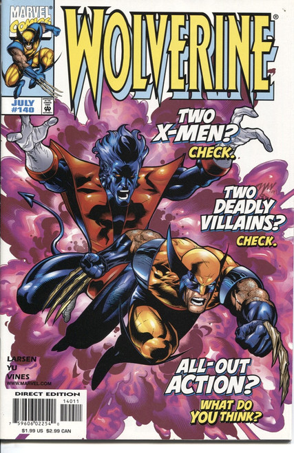 Wolverine (1988 Series) #140