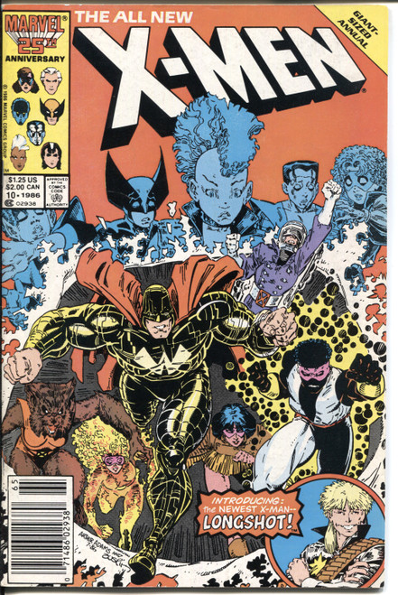 Uncanny X-Men (1963 Series) #10 Annual Newsstand NM- 9.2 Uncanny X-Men (1963 Series) #10 Annual Newsstand NM- 9.2