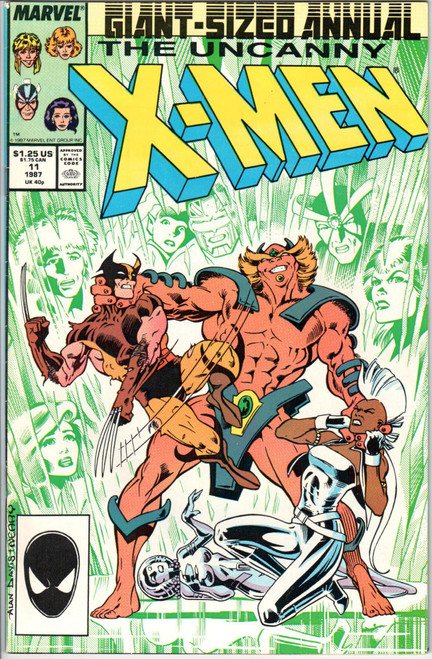 Uncanny X-Men (1963 Series) #11 Annual NM- 9.2 Uncanny X-Men (1963 Series) #11 Annual NM- 9.2