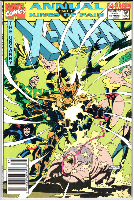 Uncanny X-Men (1963 Series) #15 Annual Newsstand VF 8.0 Uncanny X-Men (1963 Series) #15 Annual Newsstand VF 8.0