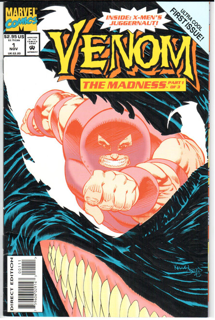 Venom The Madness (1993 Series) #1 NM- 9.2 Venom The Madness (1993 Series) #1 NM- 9.2