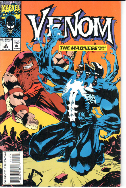 Venom The Madness (1993 Series) #2 VF 8.0 Venom The Madness (1993 Series) #2 VF 8.0