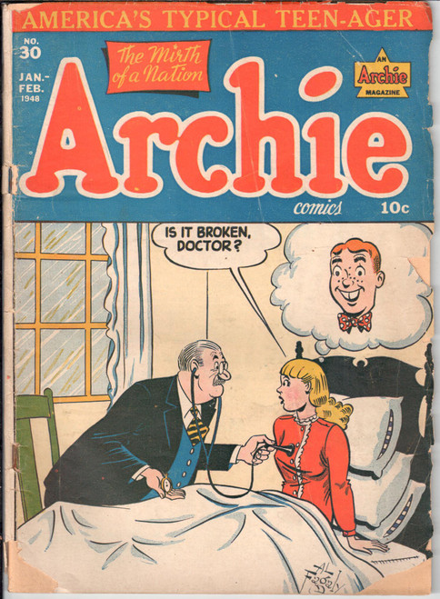 Archie (1943 Series) #30 GD 2.0 Archie (1943 Series) #30 GD 2.0