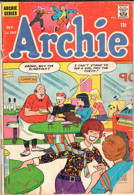 Archie (1943 Series) #169 GD- 1.8 Archie (1943 Series) #169 GD- 1.8