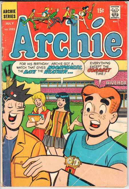 Archie (1943 Series) #201 GD/VG 3.0 Archie (1943 Series) #201 GD/VG 3.0