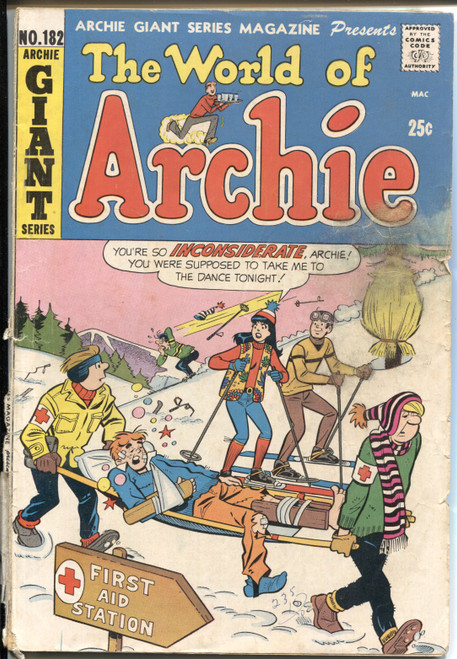 Archie Giant Series (1954 Series) #182 GD 2.0 Archie Giant Series (1954 Series) #182 GD 2.0