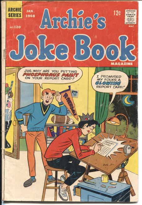 Archie's Joke Book (1953 Series) #120 VG- 3.5 Archie's Joke Book (1953 Series) #120 VG- 3.5
