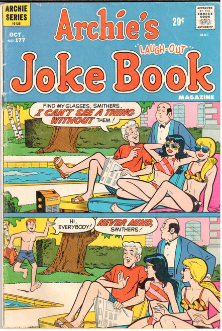 Archie's Joke Book (1953 Series) #177 VG- 3.5 Archie's Joke Book (1953 Series) #177 VG- 3.5