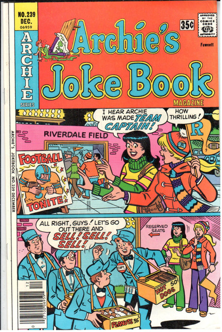 Archie's Joke Book (1953 Series) #239 VF+ 8.5 Archie's Joke Book (1953 Series) #239 VF+ 8.5