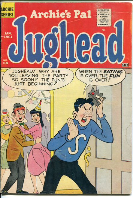 Archie's Pal Jughead #68 VG- 3.5 Archie's Pal Jughead #68 VG- 3.5