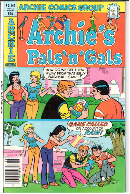 Archie's Pals 'N' Gals (1955 Series) #143 VF/NM 9.0 Archie's Pals 'N' Gals (1955 Series) #143 VF/NM 9.0