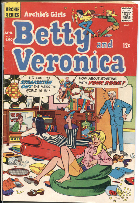 Betty and Veronica (1951 Series) #160 VG+ 4.5 Betty and Veronica (1951 Series) #160 VG+ 4.5